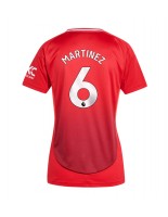 Manchester United Lisandro Martinez #6 Domácí Dres pro Dámské 2024-25 Krátký Rukáv